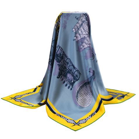 خواتین ریشم ساٹن گردن سکارف